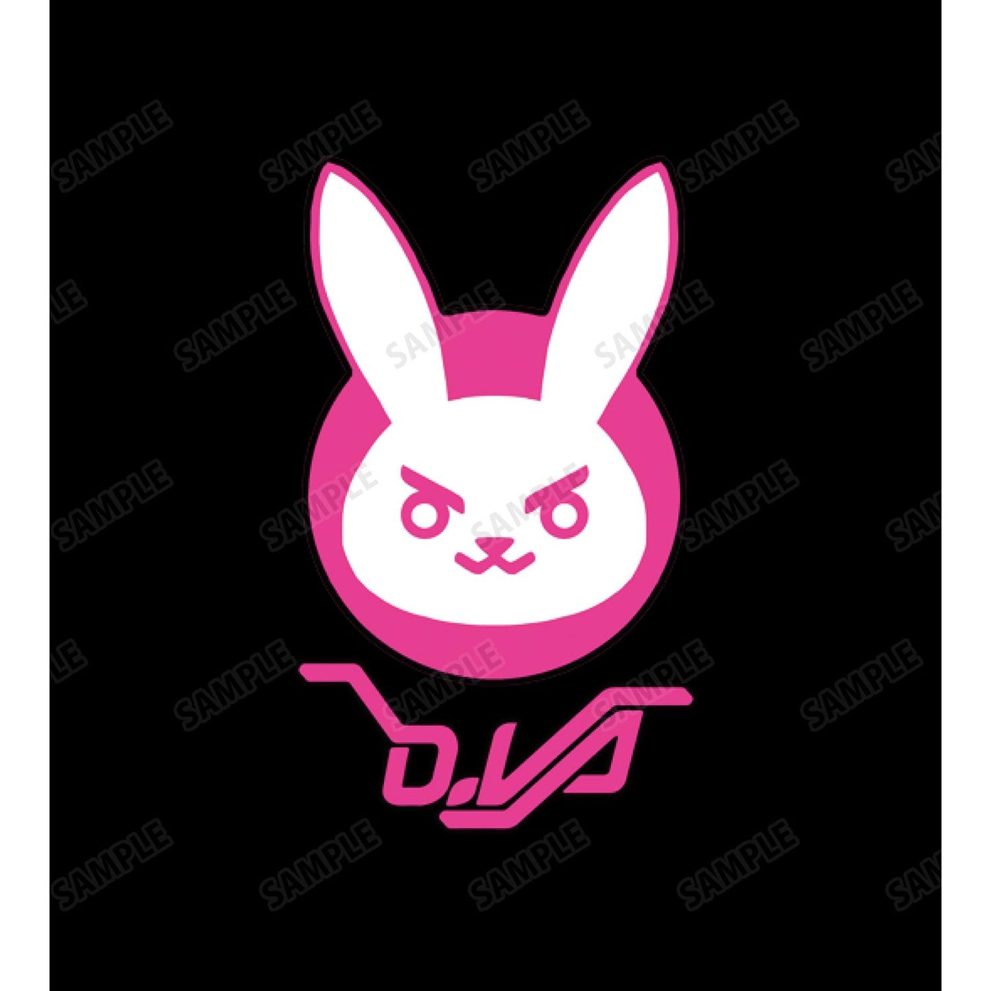 守望先鋒2(尺碼/XXL)D.Va背面印花拉鍊連帽衛衣男女通用