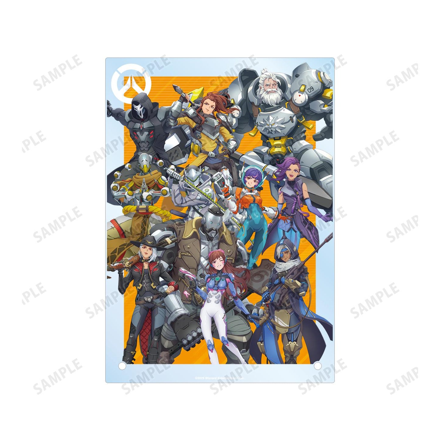 守望先鋒2_メレさん插畫合集 A5亞克力面板 ver.C