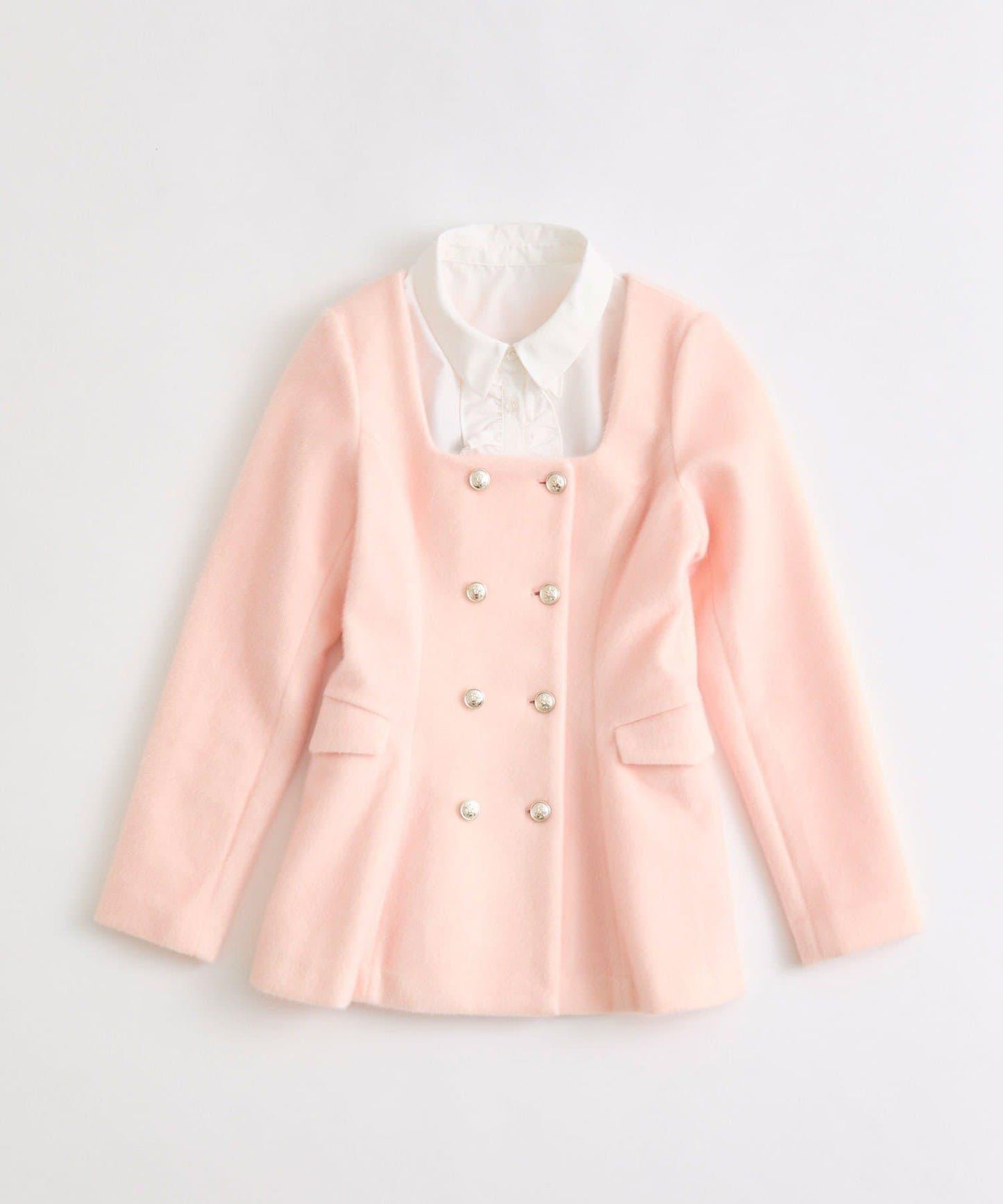 【Belle Charme】經典荷葉邊領夾克