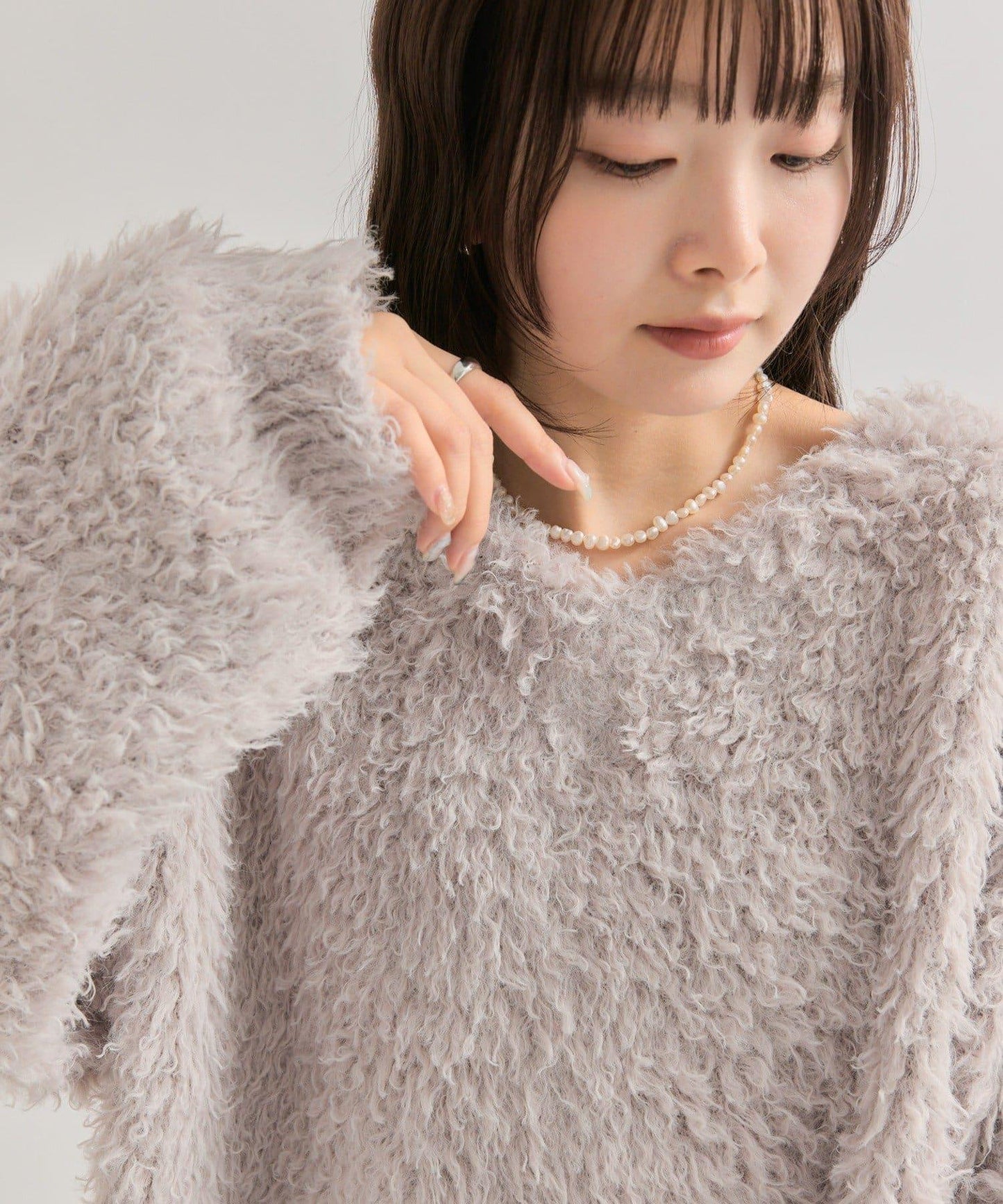 環扣開衫