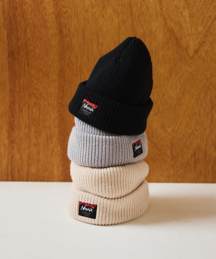 BOX LOGO 寬鬆針織帽 Box標誌寬大毛線帽