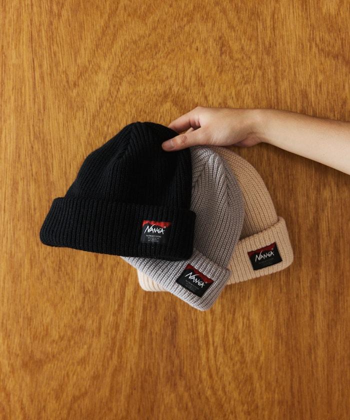 BOX LOGO 寬鬆針織帽 Box標誌寬大毛線帽