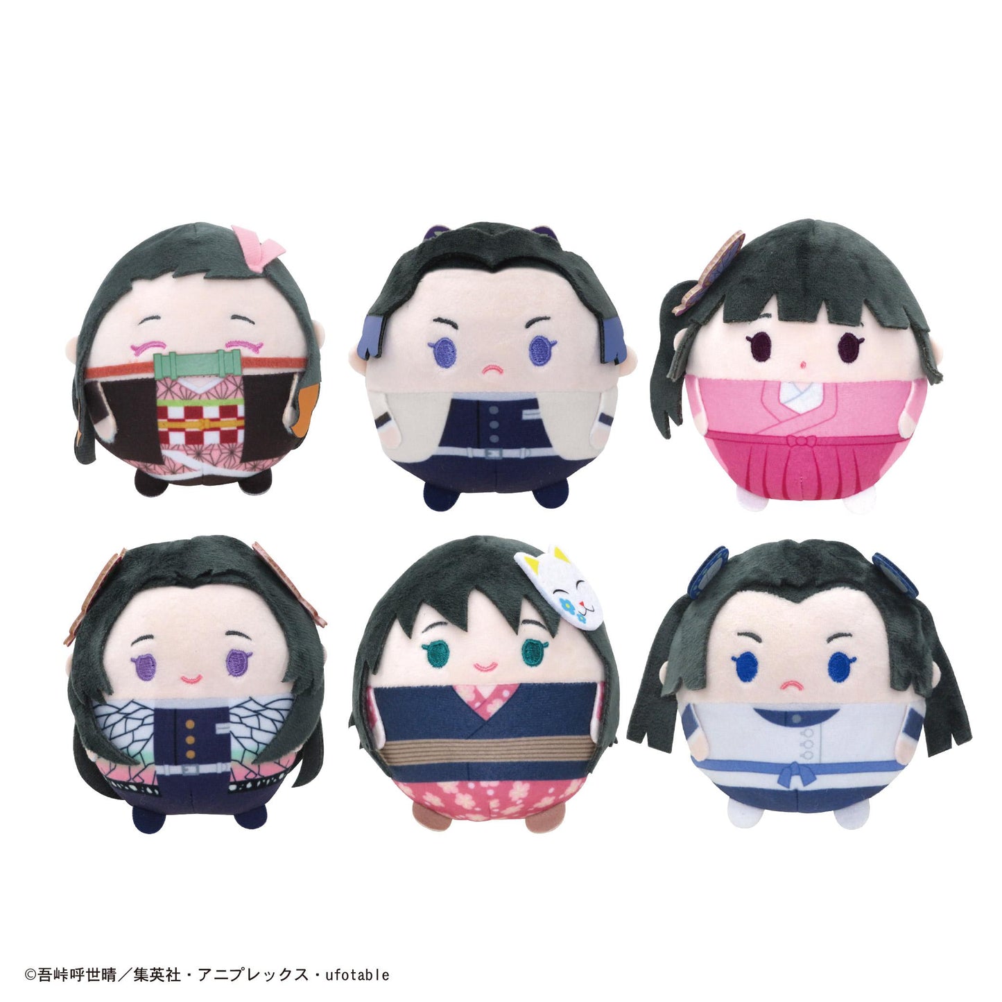 《鬼滅之刃》_KY-125 軟萌圓滾滾公仔 5【BOX/6個裝】