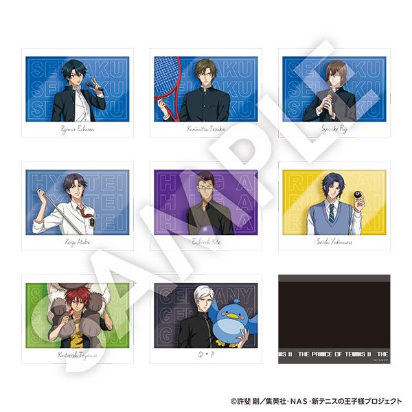 《新網球王子》快照風格卡牌Vol.4 全8種 【全套OPP包裝/8枚入】