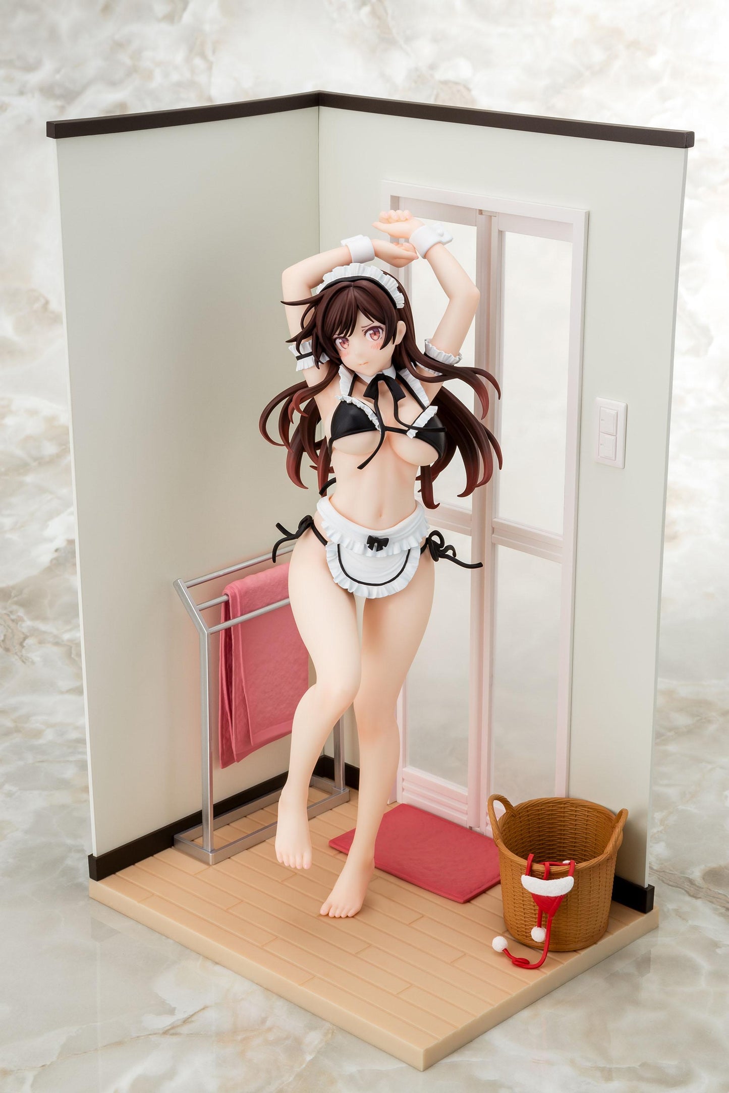 《租借女友》水原千鶴女僕比基尼換裝手辦