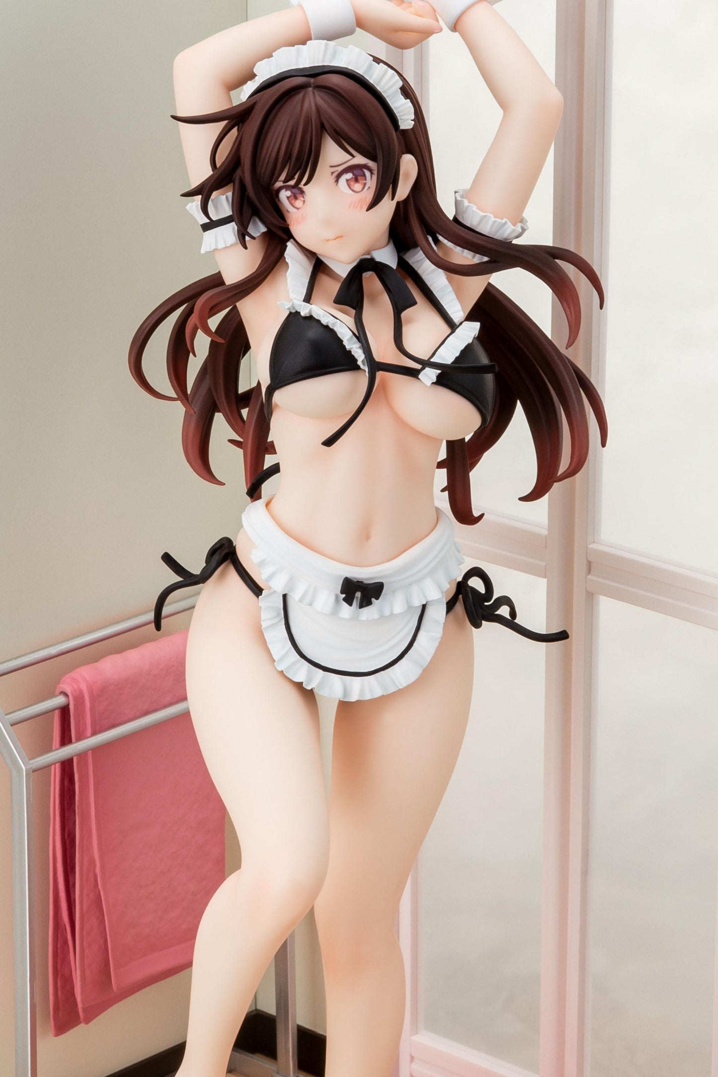 《租借女友》水原千鶴女僕比基尼換裝手辦