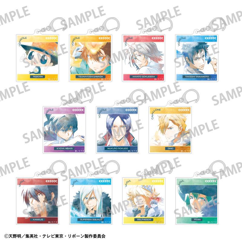 《家庭教師HITMAN REBORN!》 隨機款亞克力鑰匙扣/神之觸TOUCH 【BOX/11個裝】