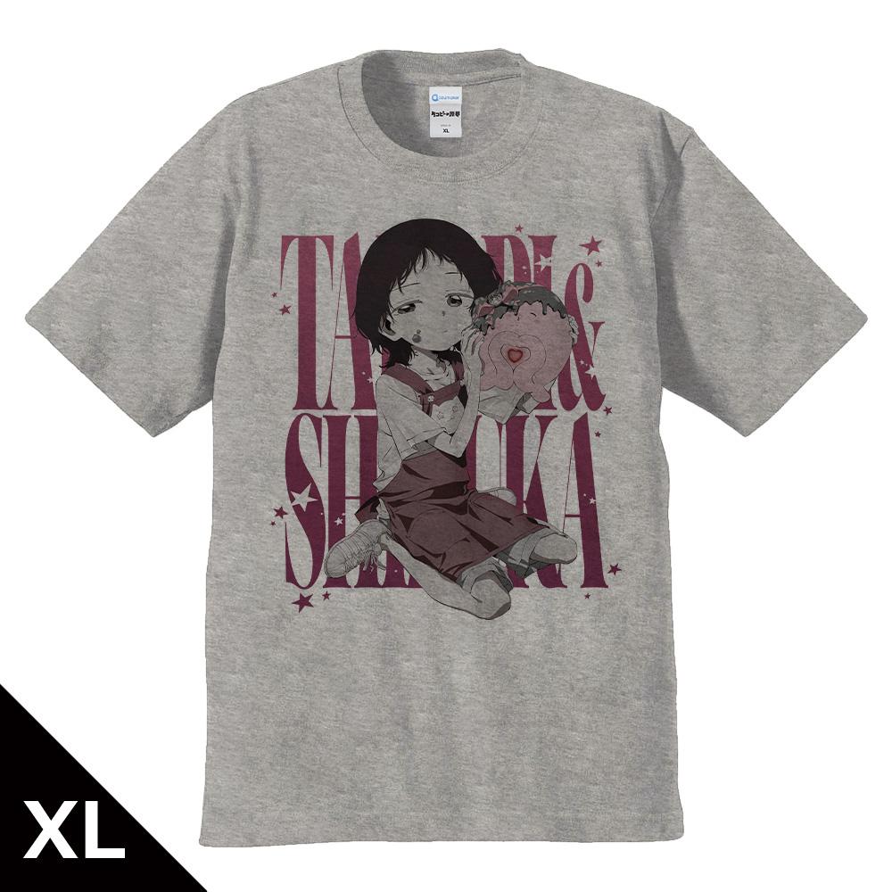 タコピー的原罪_XL碼_T恤 しずか&タコピー 情人節版