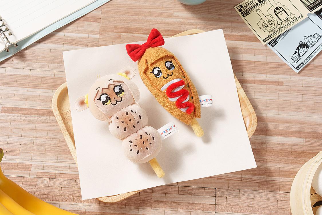 《pop子和pipi美的日常》便利店系列 串串毛絨公仔鑰匙扣 Pop子
