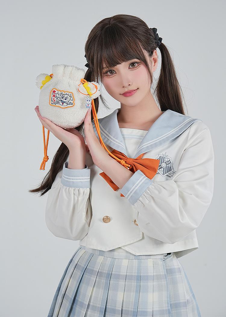 《pop子和pipi美的日常》便利店系列 中華包造型束口袋 Pop子