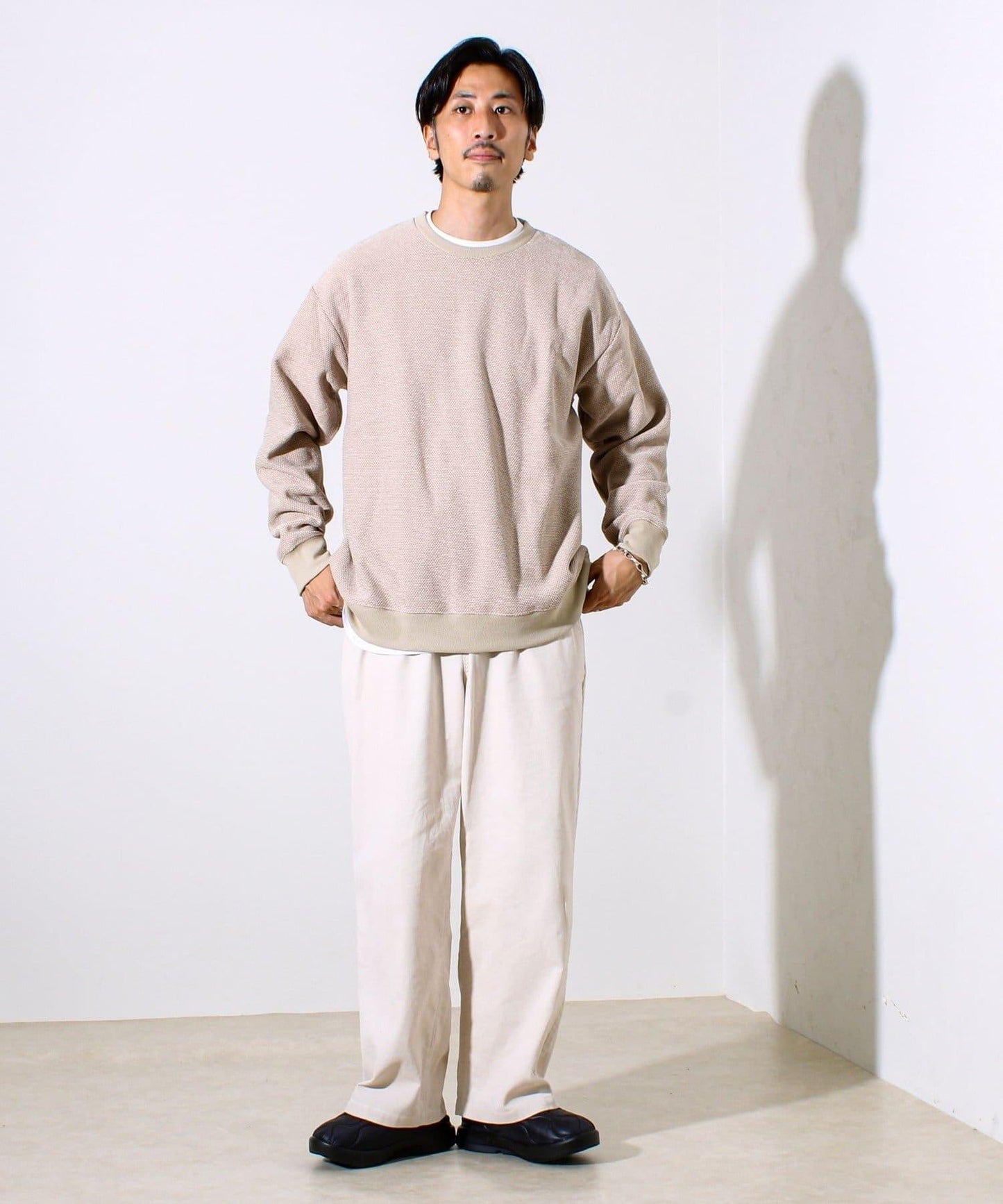 蜂巢絨里長袖T恤