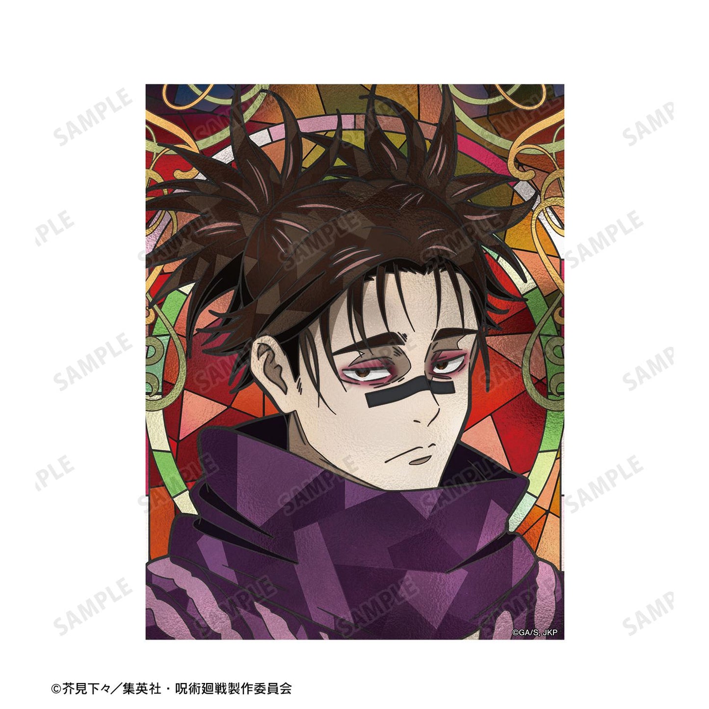 《咒術回戰》_脹相 Aure Glass 迷你掛軸