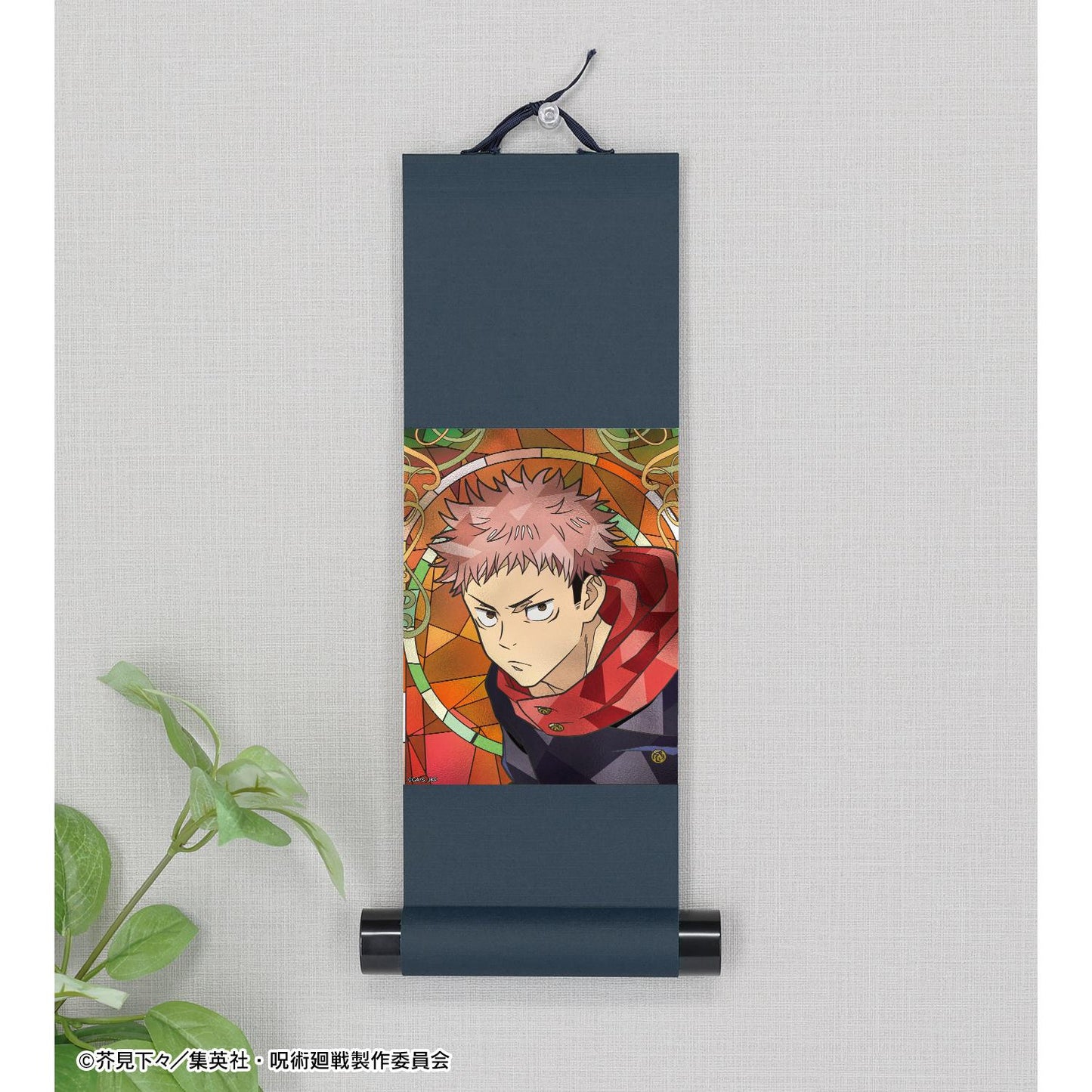 《咒術回戰》 虎杖悠仁 Aure Glass 迷你掛軸