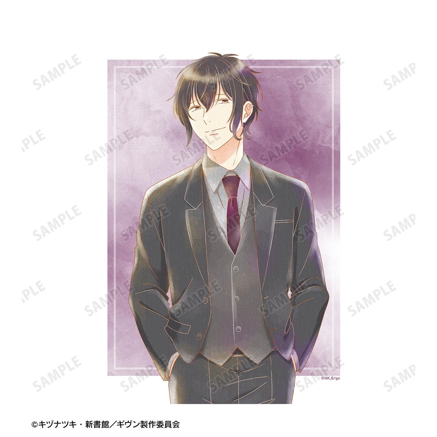 電影 《GIVEN 被贈與的未來》 海邊_村田雨月 Ani-Art aqua label 第三彈 F0號畫布板
