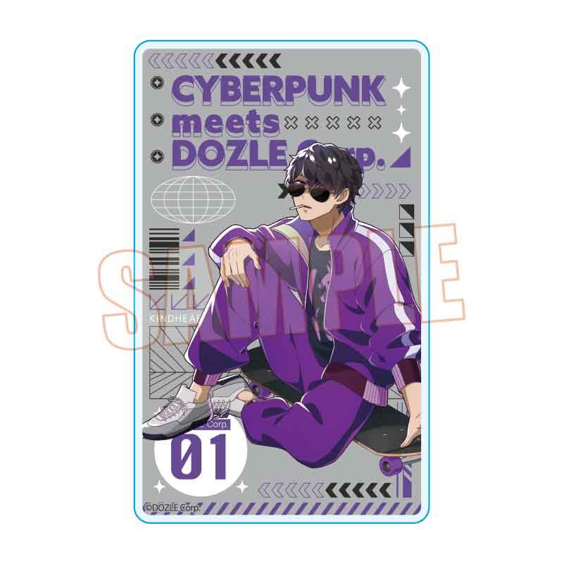 《DOLZE社》_隨機亞克力卡 CYBERPUNK meets DOZLE Corp.【全套BOX/5包入】
