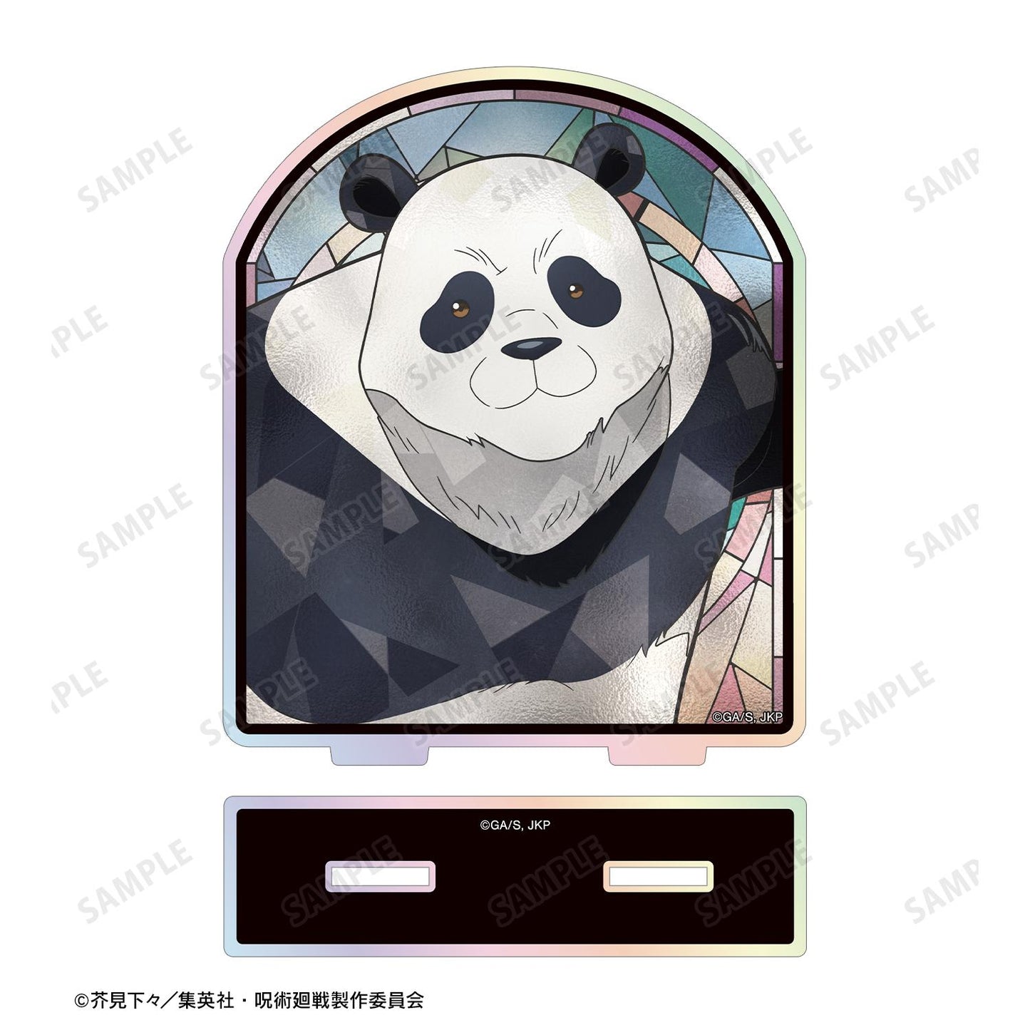 《咒術回戰》熊貓 Aure Glass 極光亞克力立牌