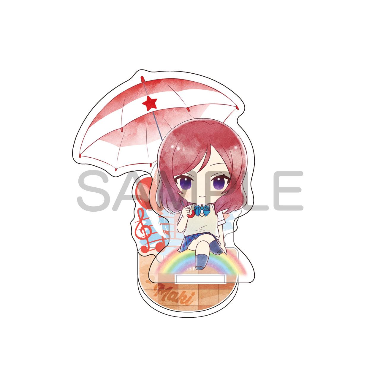 LoveLive! 雨傘主題亞克力立牌 西木野真姫