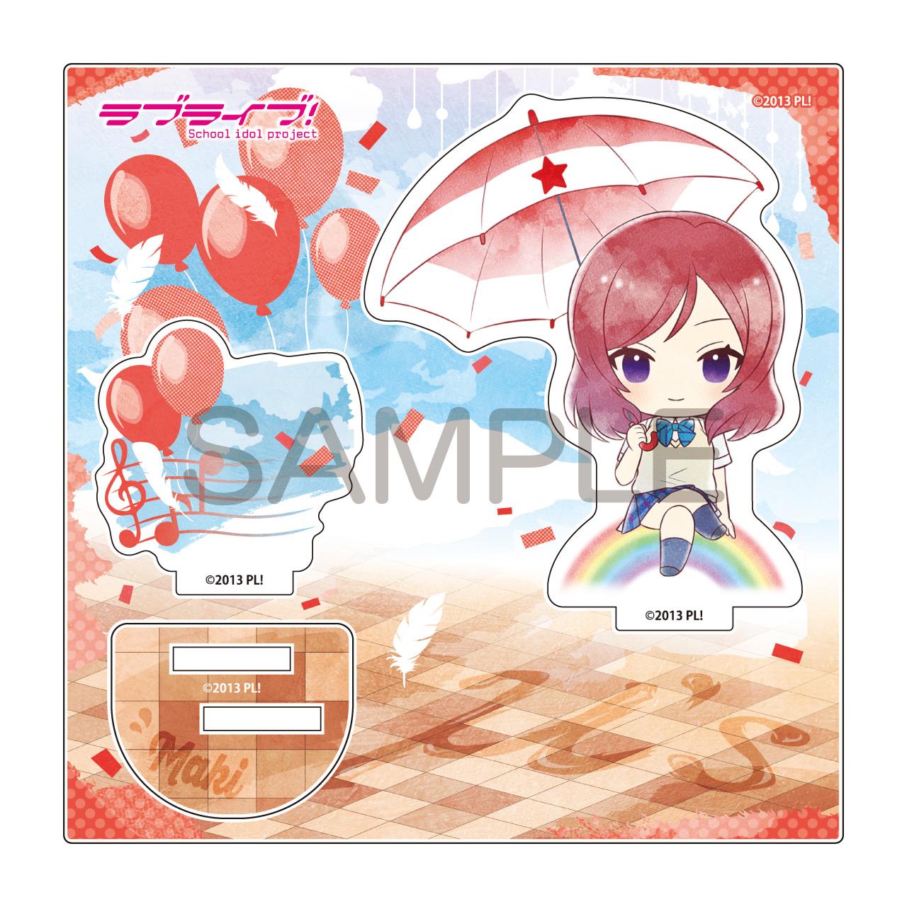 LoveLive! 雨傘主題亞克力立牌 西木野真姫