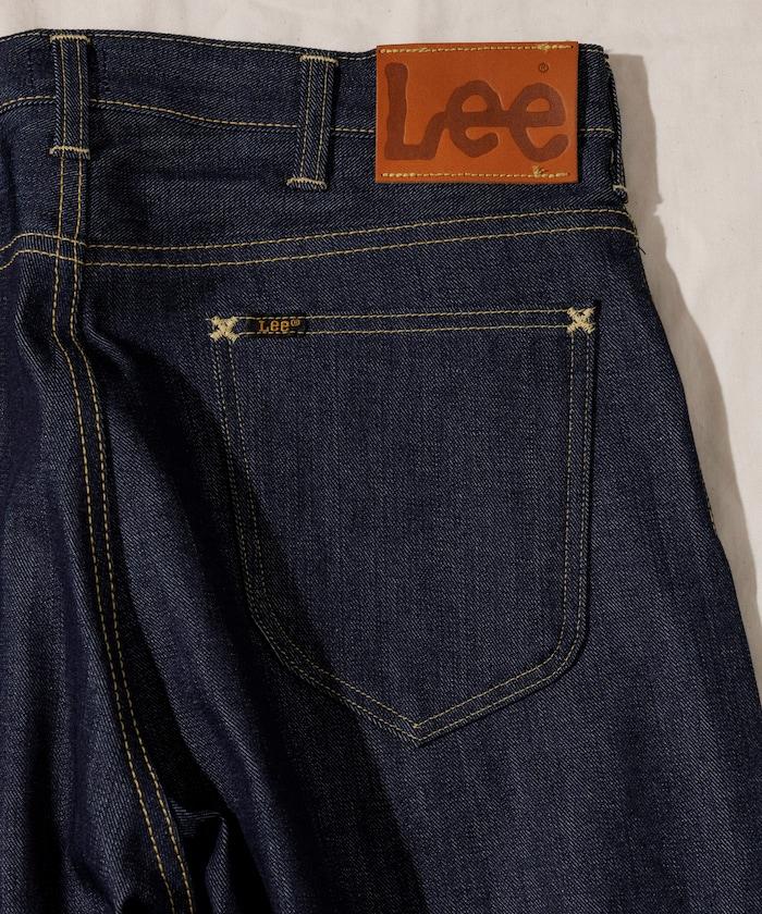 限定 Lee × Chah Chah 直筒牛仔褲