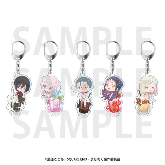 曾經魔法少女與惡勢力是敵對關係。_迷你角色亞克力鑰匙扣(共5款)【BOX/5個裝】