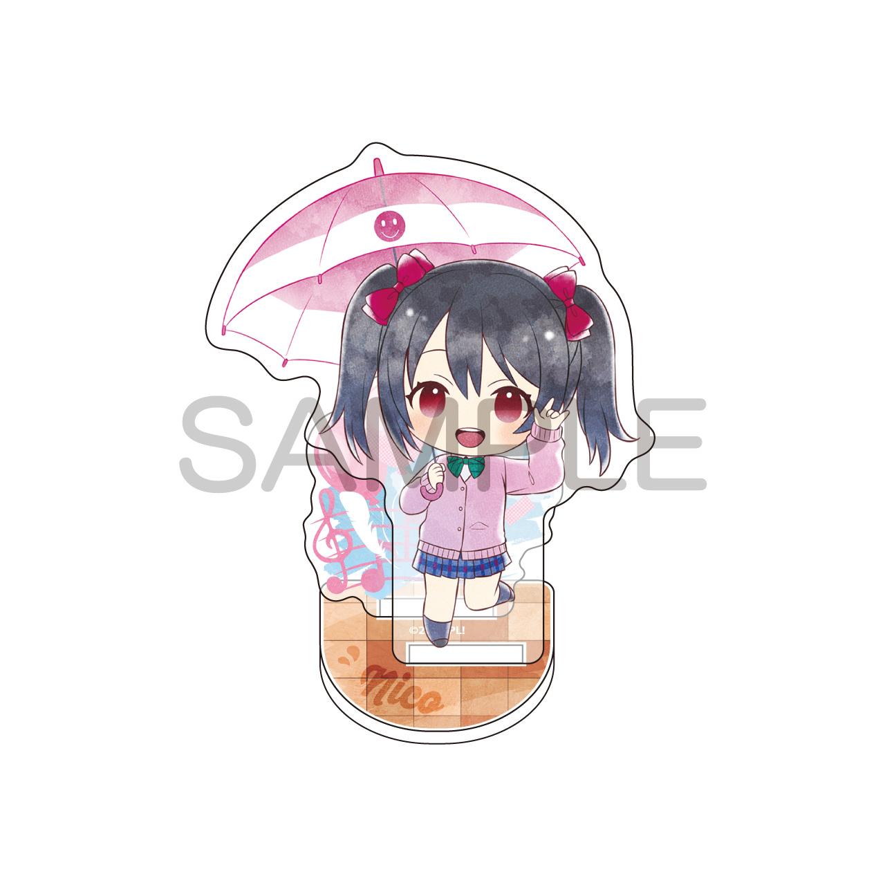 LoveLive! 雨傘造型亞克力立牌 矢澤妮可