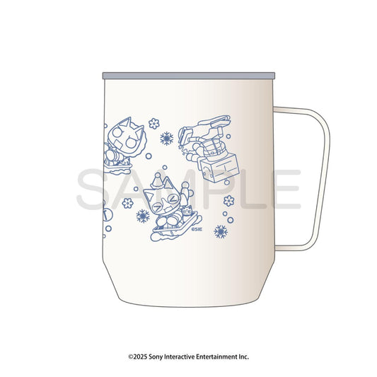 《隨身玩伴多羅貓》_即使在雪中也在一起 不鏽鋼馬克杯 <集合ver.>