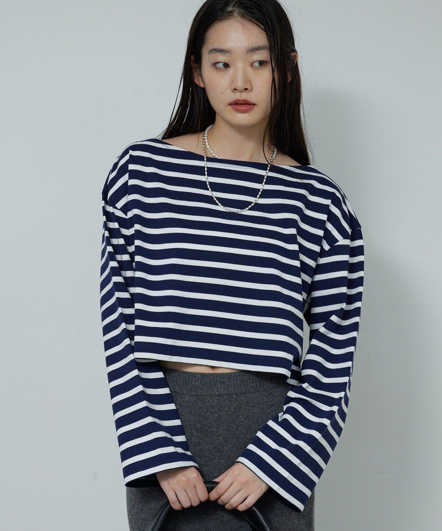 【近日開始】【成人休閒必備單品】條紋巴斯克衫