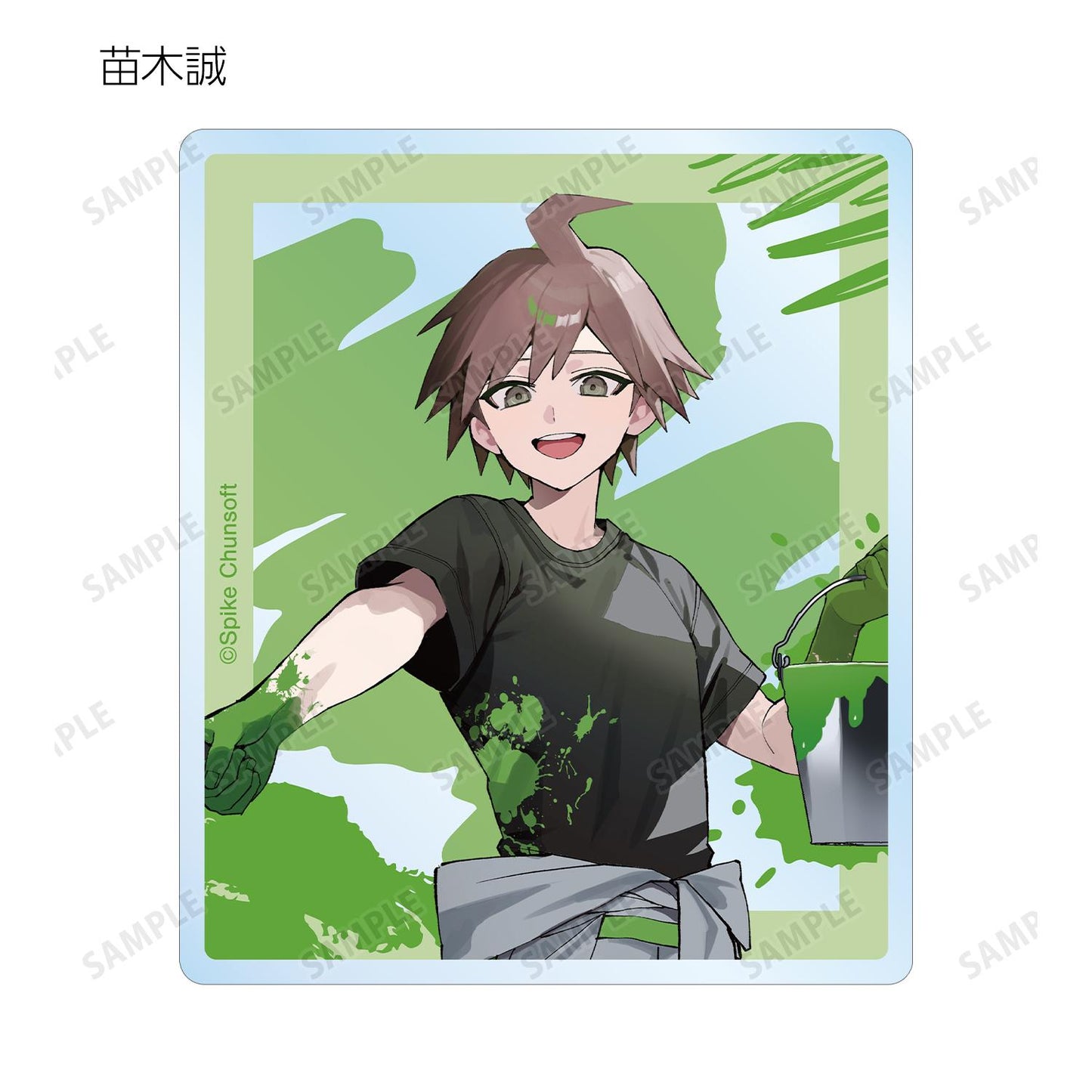 《彈丸論破》_さくしゃ2插畫 塗鴉風格版 隨機亞克力卡片(單品/全套BOX)【BOX/12包入】