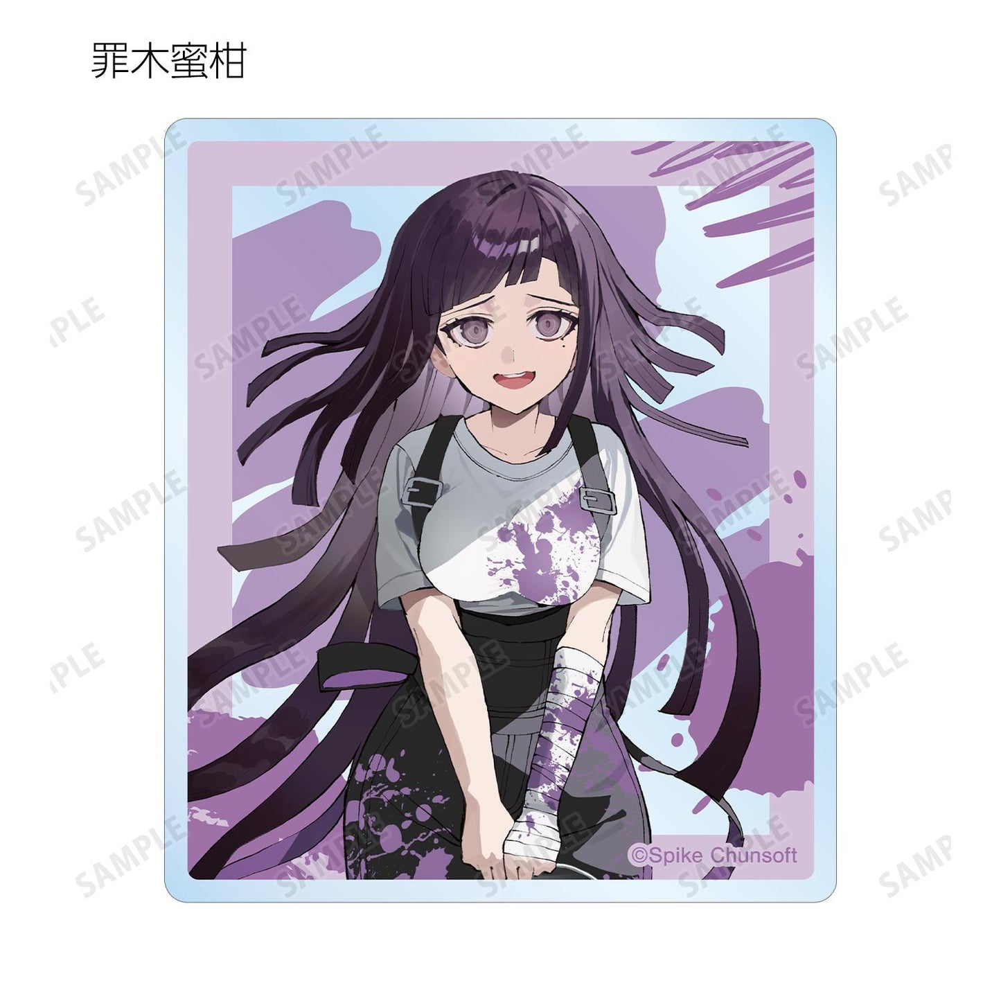 《彈丸論破》_さくしゃ2插畫 塗鴉風格版 隨機亞克力卡片(單品/全套BOX)【BOX/12包入】