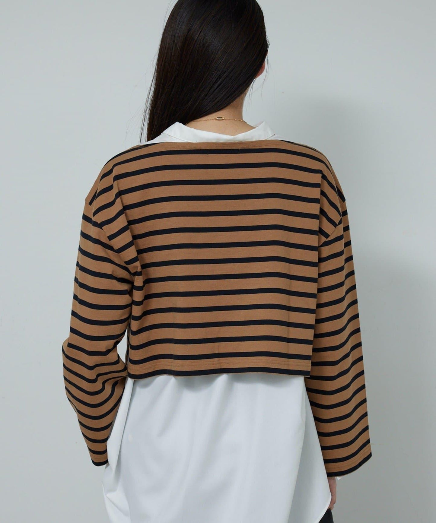【近日開始】【成人休閒必備單品】條紋巴斯克衫