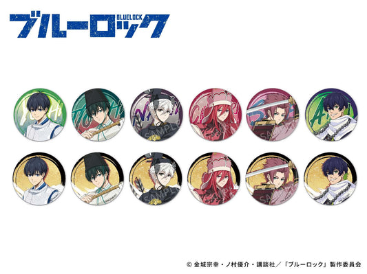 《藍色監獄》_001_AFORCE×DRAGON HORSE(平安時代Ver.)交易閃粉徽章【BOX/12個裝】