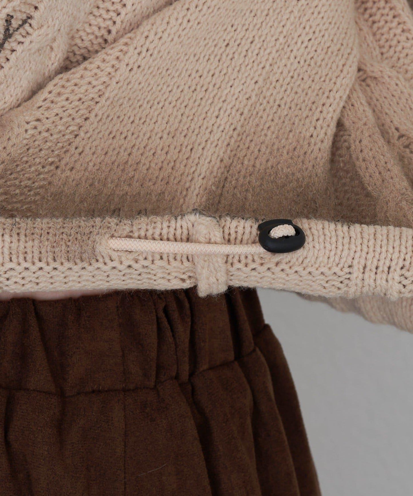 【RAY CASSIN】麻花扎染字母針織衫