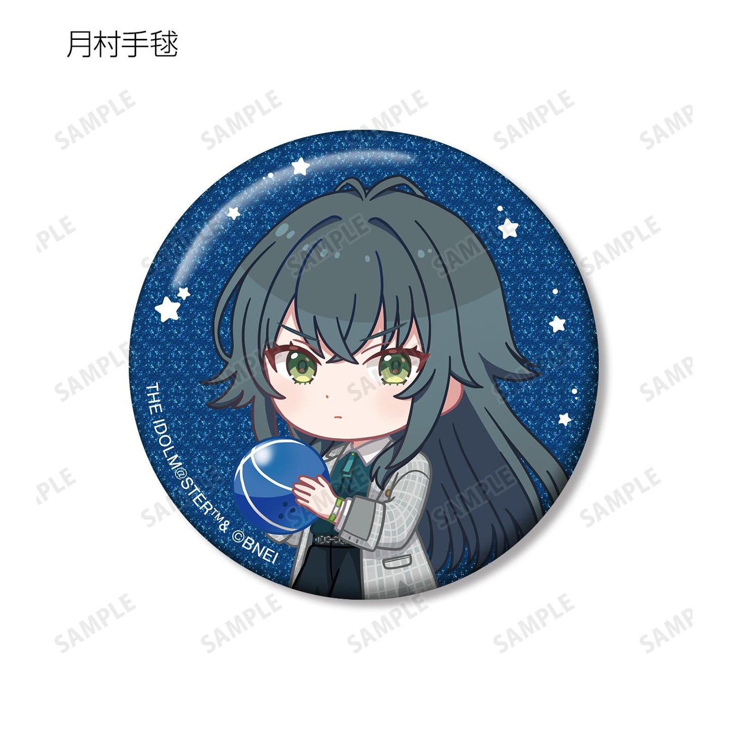 學園偶像大師_交易款Q版角色放學後外出ver.閃粉徽章(單品/全套BOX)【BOX/12包入】