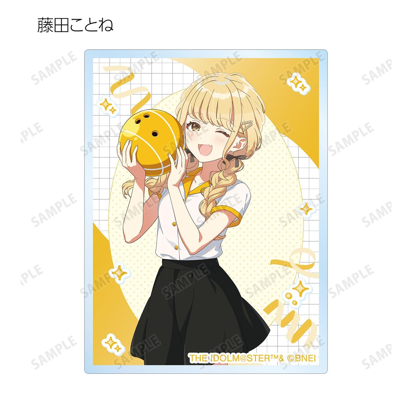 學園偶像大師_新繪保齡球襯衫ver. 隨機亞克力卡(單品/全套BOX)【BOX/12個裝】