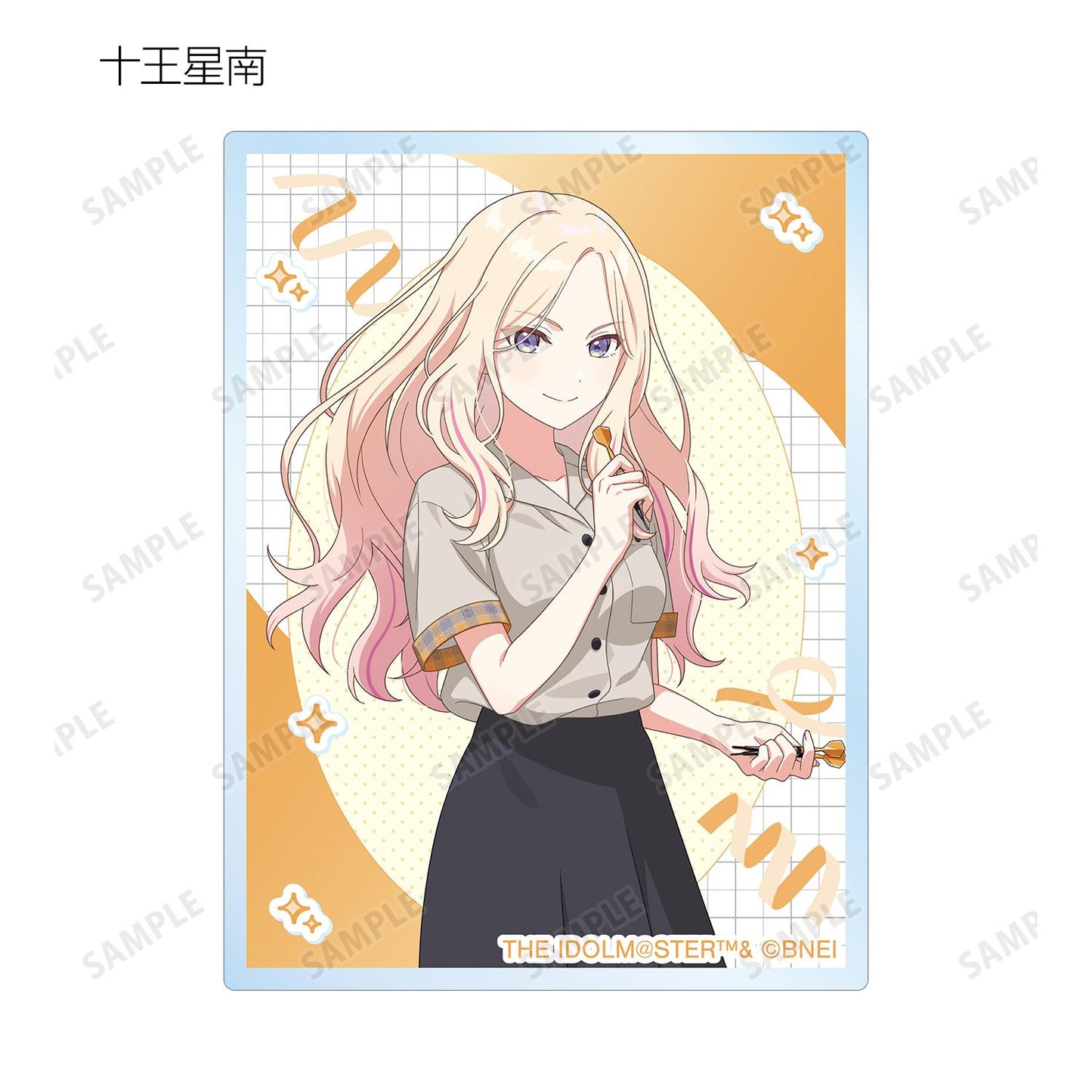 學園偶像大師_新繪保齡球襯衫ver. 隨機亞克力卡(單品/全套BOX)【BOX/12個裝】