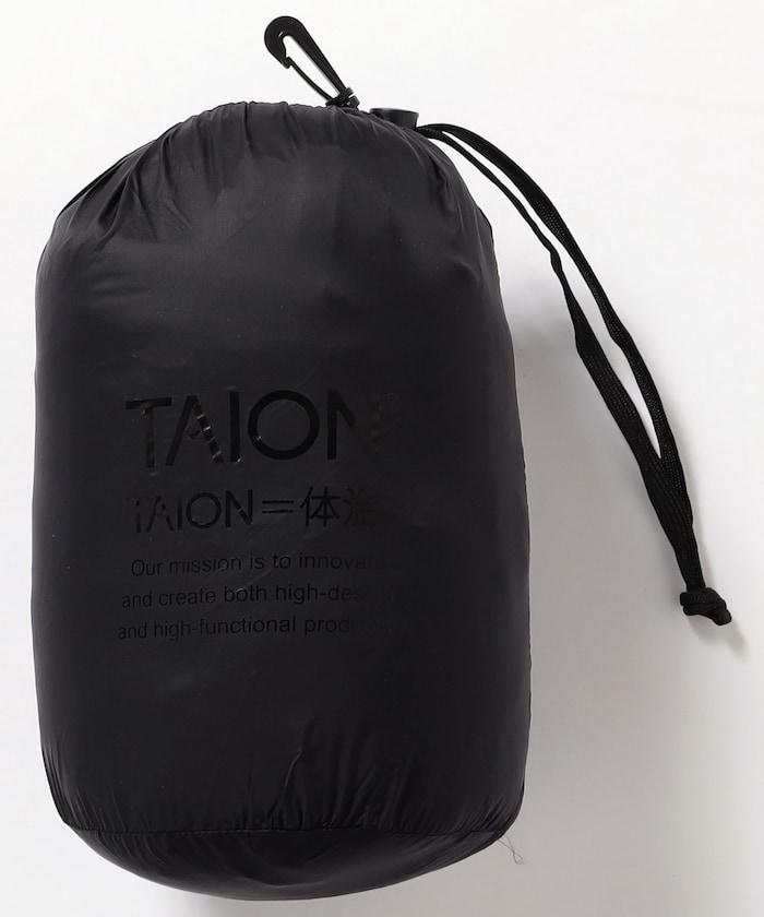 軍風V領拉鍊羽絨夾克 / TAION-104ALSZML-1