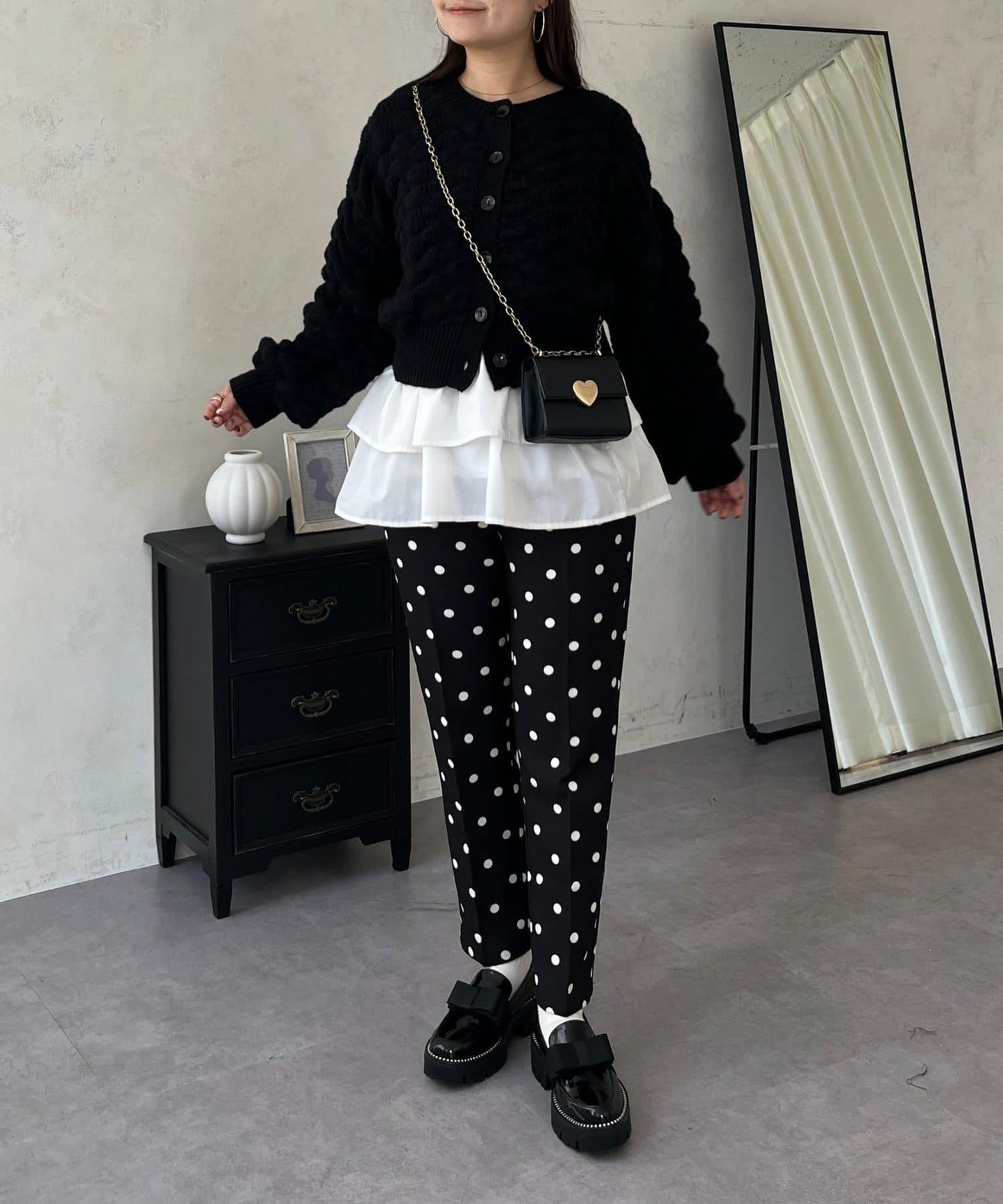 泡泡針織開衫