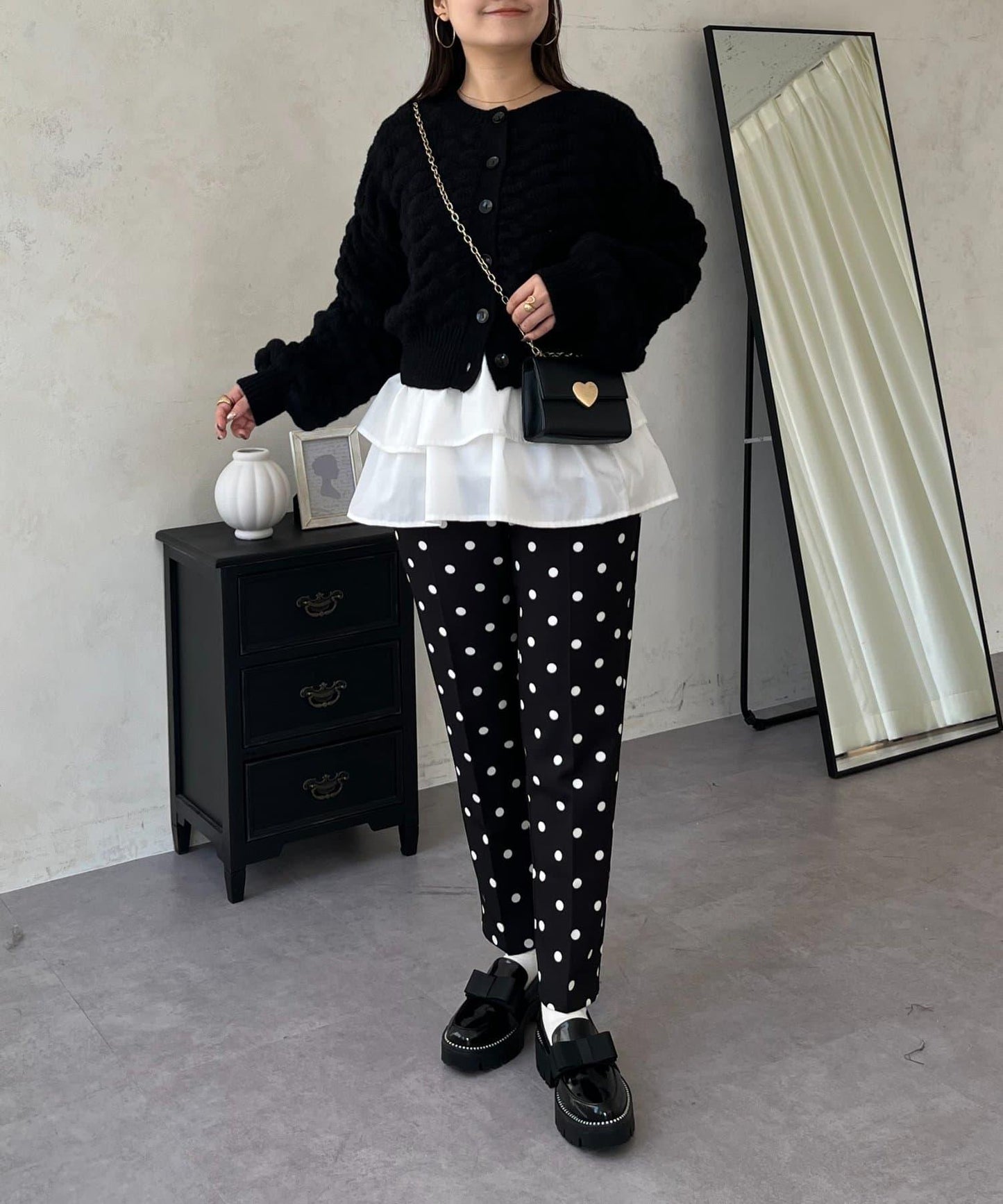 泡泡針織開衫