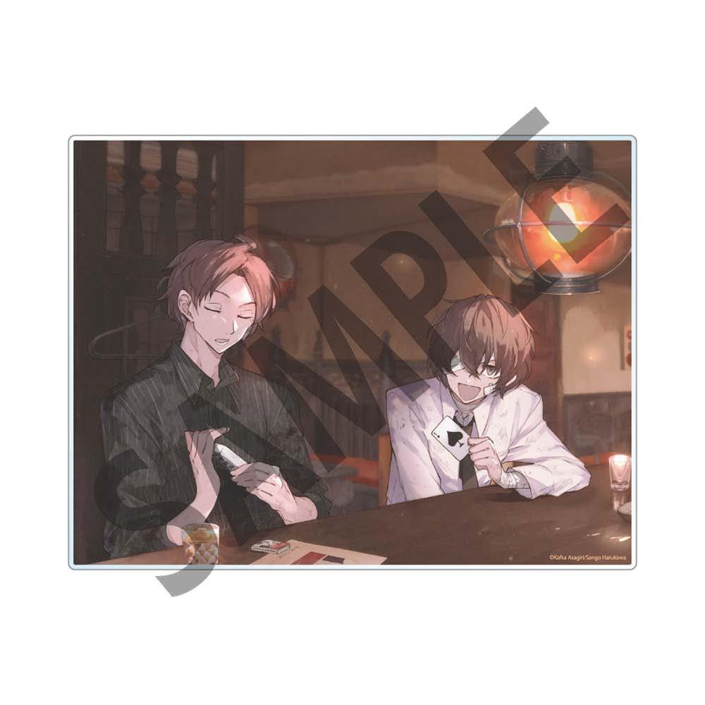 《文豪野犬》 撿到太宰的日子_亞克力面板 太宰治&織田作之助