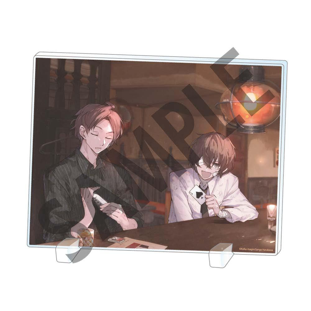 《文豪野犬》 撿到太宰的日子_亞克力面板 太宰治&織田作之助