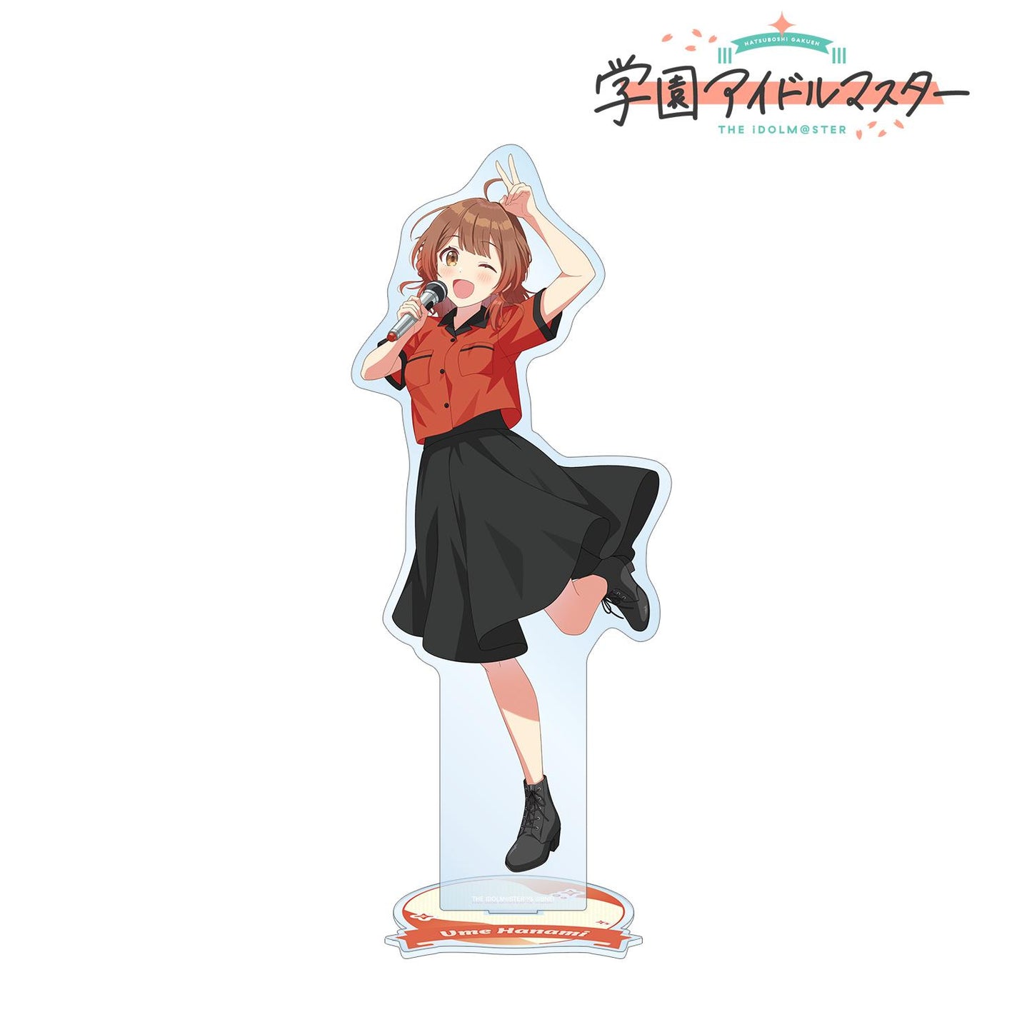 學園偶像大師_新繪 花海佑芽 保齡球襯衫ver. 特大亞克力立牌