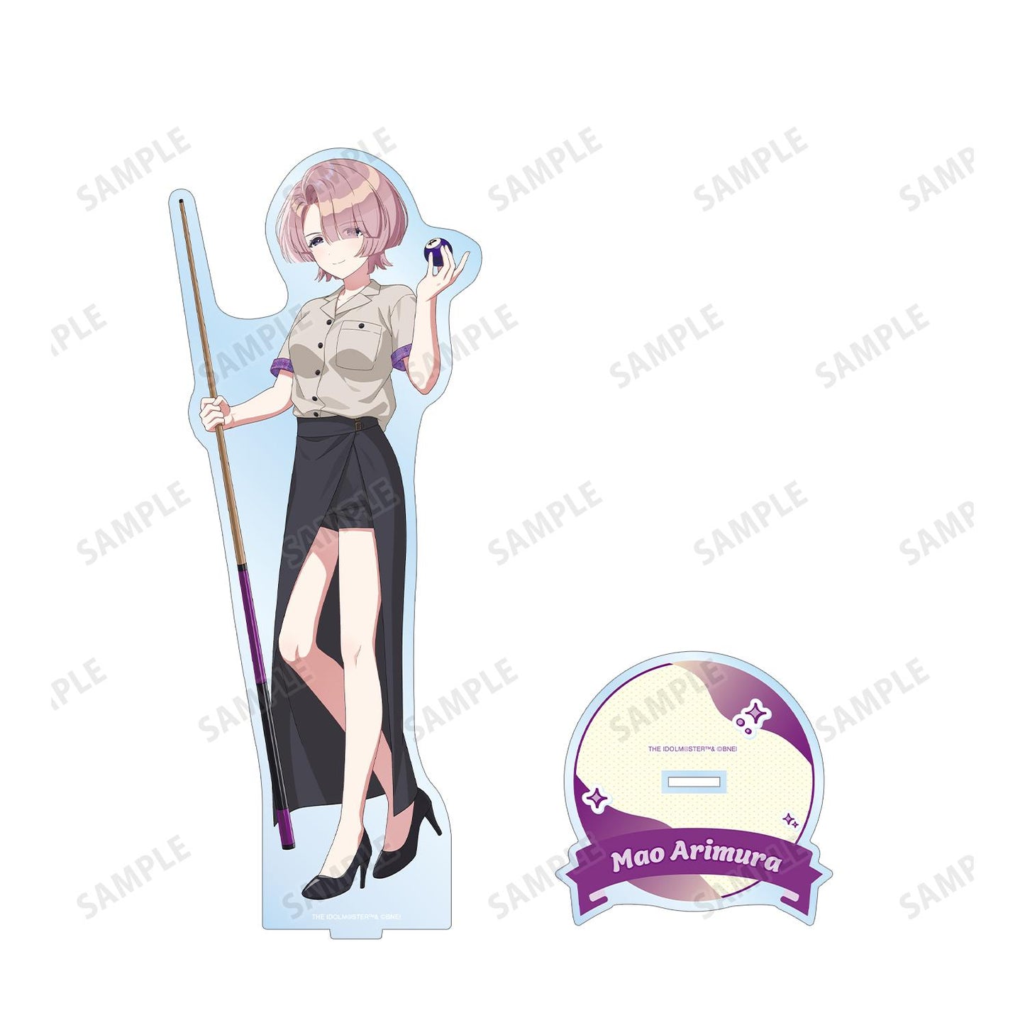 學園偶像大師_新繪 有村麻央 保齡球襯衫ver. 特大亞克力立牌