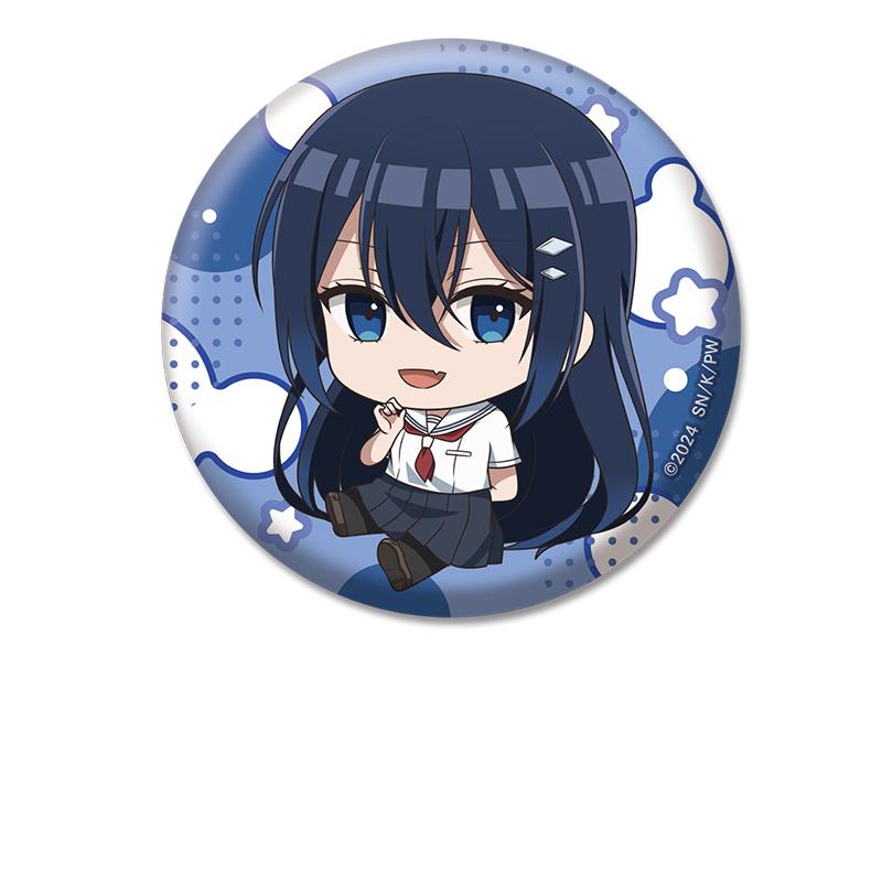 私想被吃掉,非人_扁平娘徽章 近江汐莉(制服)