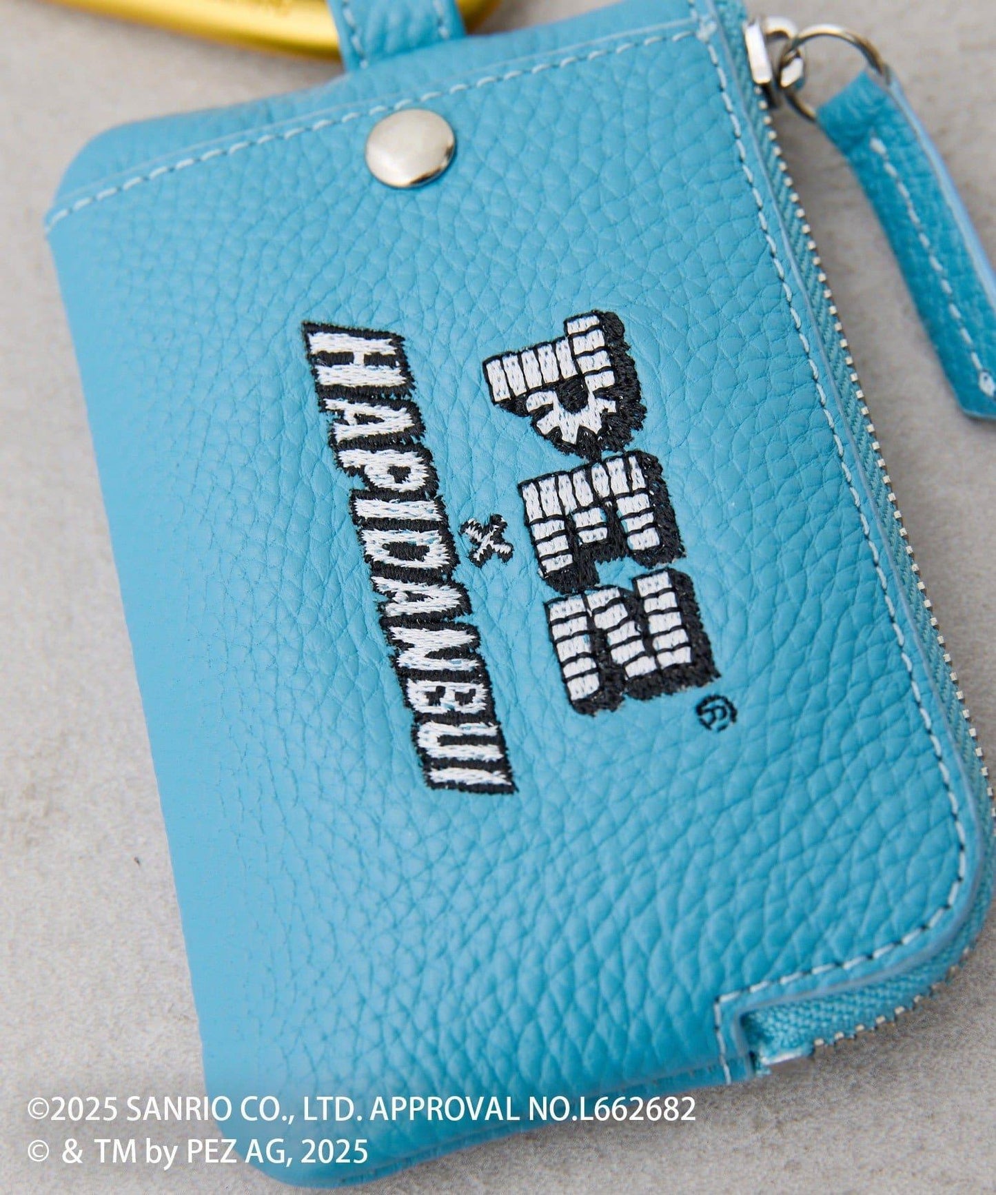 【はぴだんぶい×PEZ(ペッツ) ×ear】真皮/帶登山扣通勤卡&鑰匙包