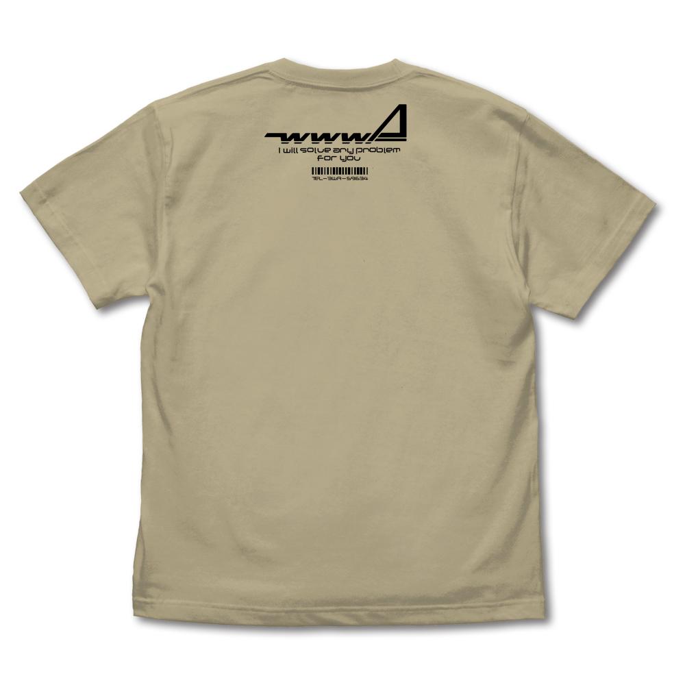 ダーティペア_Lサイズ_WWWA Tシャツ/SAND KHAKI 翻譯結果: 達特尼佩爾_L碼_WWWA短袖T恤/沙卡其色