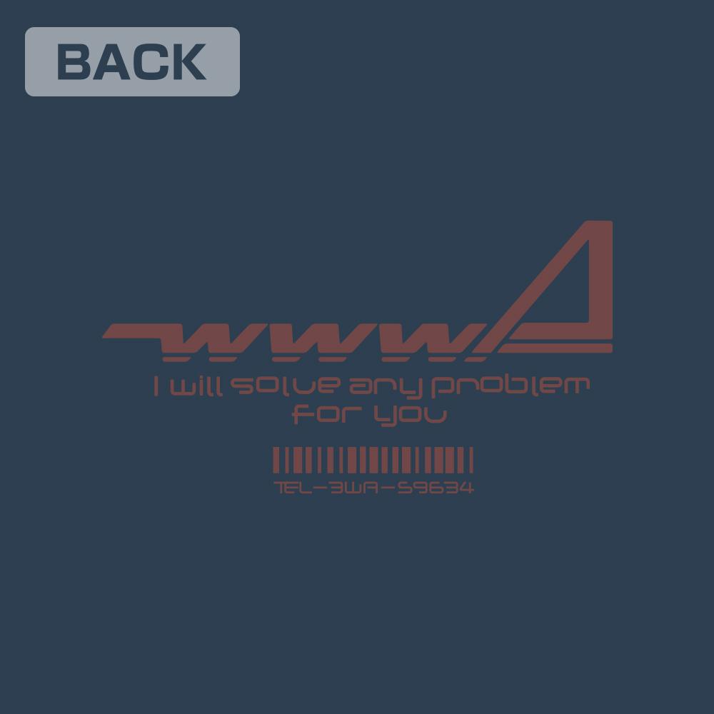 ダーティペア_XLサイズ_WWWA Tシャツ/SLATE 翻譯結果: 達特尼對_XL碼_WWWA短袖T恤/石板灰