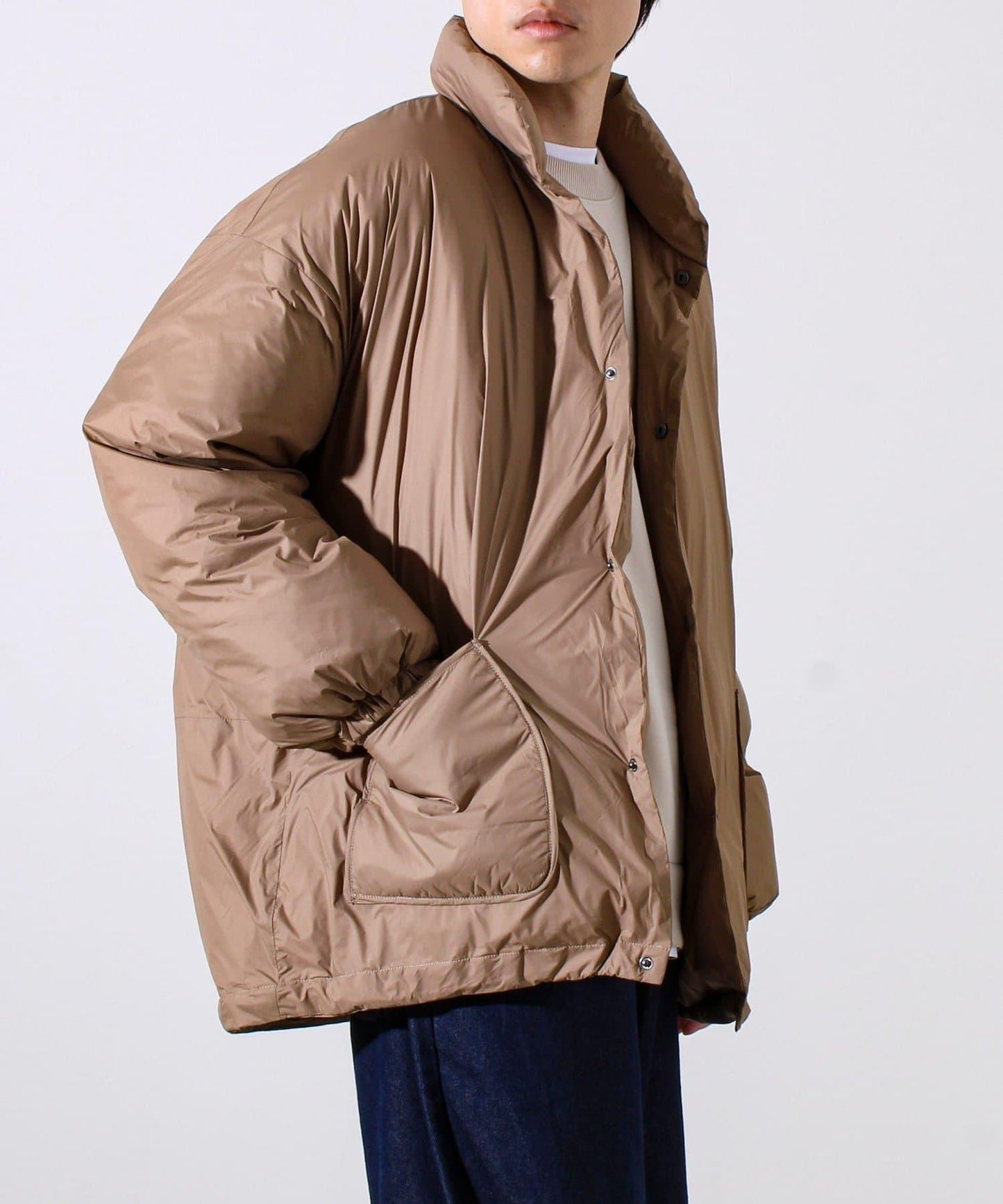 【有特別配色】【GEVACO】無縫中長款羽絨服