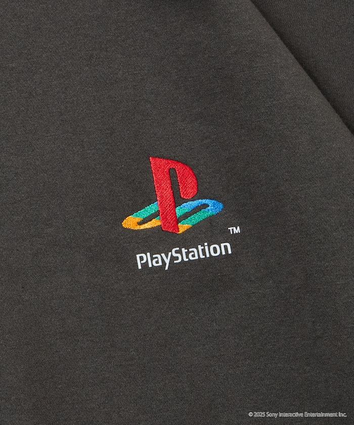 寬鬆版型 背部印花標誌 圓領衛衣 / PlayStation