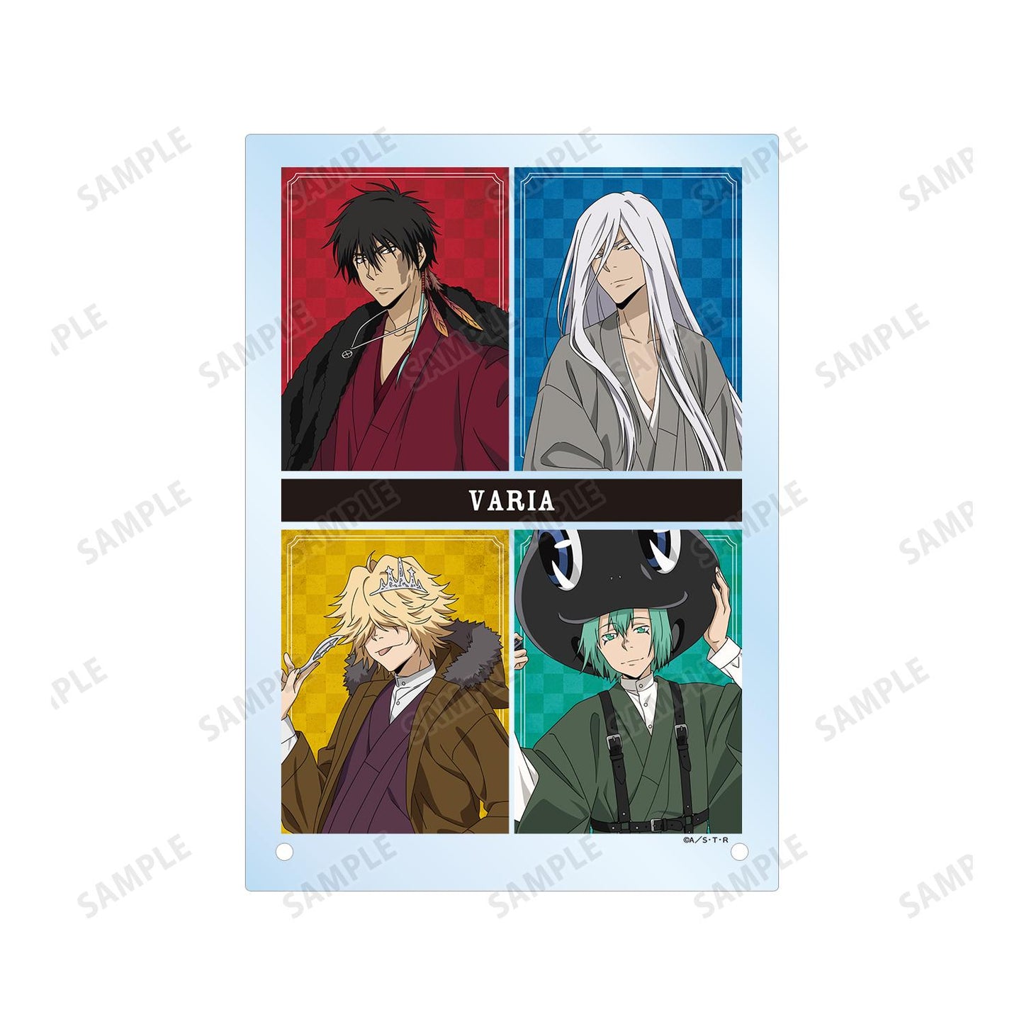 《家庭教師HITMAN REBORN!》全新繪製 VARIA 和洋折衷版 A5亞克力板