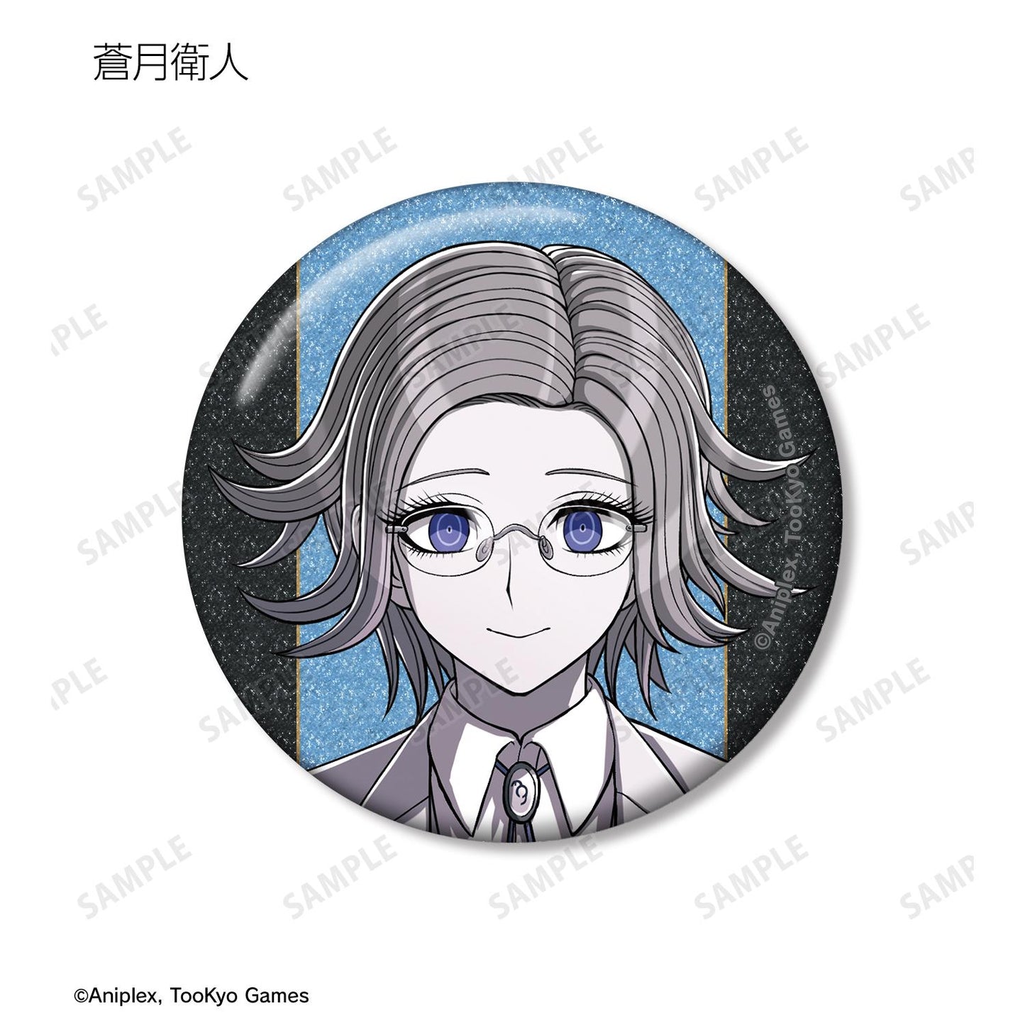 HUNDRED LINE -最終防衛學園- 繪製版 女僕&管家ver. 交易亮片徽章(單品/整盒)【整盒/8個裝】